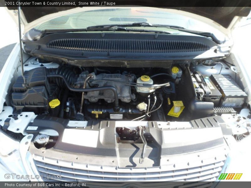 Stone White / Taupe 2001 Chrysler Town & Country Limited