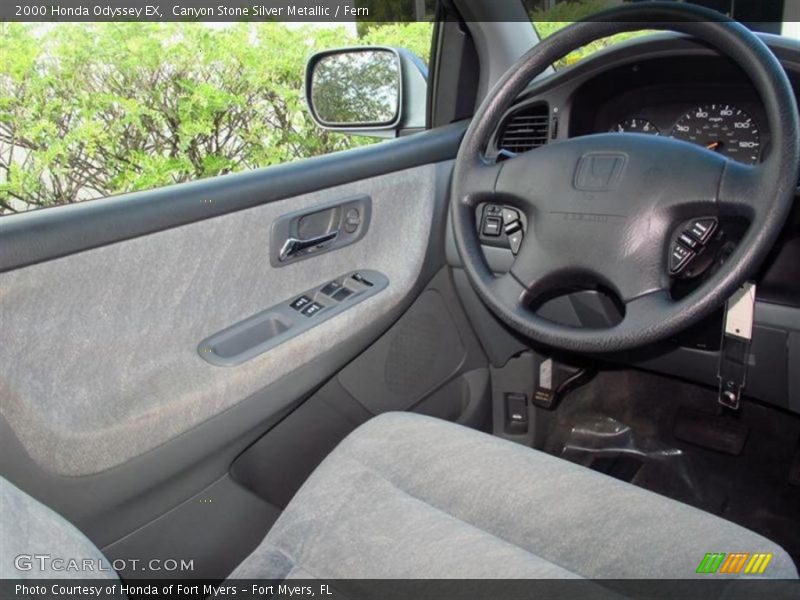 Canyon Stone Silver Metallic / Fern 2000 Honda Odyssey EX