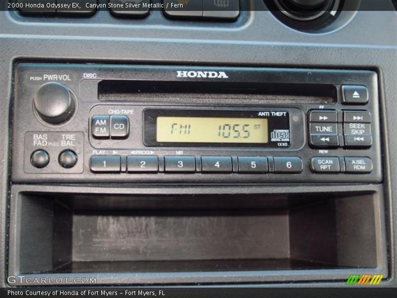Audio System of 2000 Odyssey EX