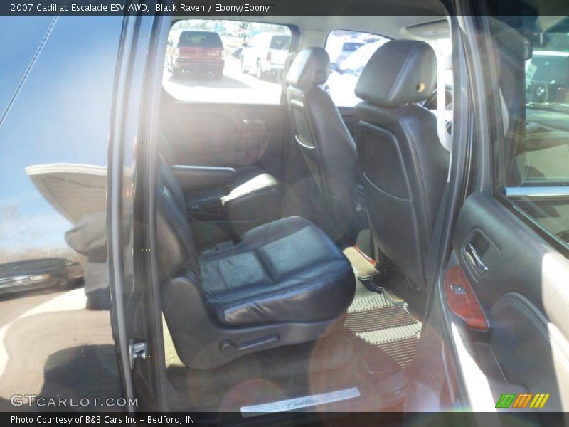 Black Raven / Ebony/Ebony 2007 Cadillac Escalade ESV AWD