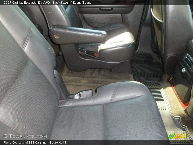 Black Raven / Ebony/Ebony 2007 Cadillac Escalade ESV AWD