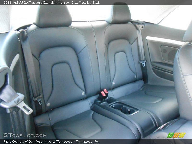 Monsoon Gray Metallic / Black 2012 Audi A5 2.0T quattro Cabriolet