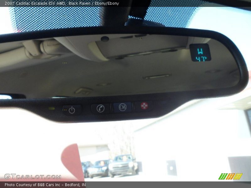 Black Raven / Ebony/Ebony 2007 Cadillac Escalade ESV AWD