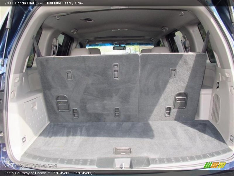 Bali Blue Pearl / Gray 2011 Honda Pilot EX-L