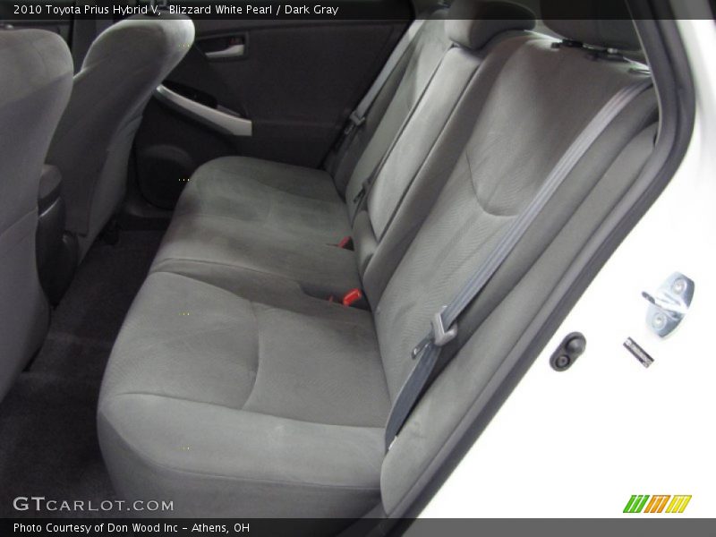 Blizzard White Pearl / Dark Gray 2010 Toyota Prius Hybrid V