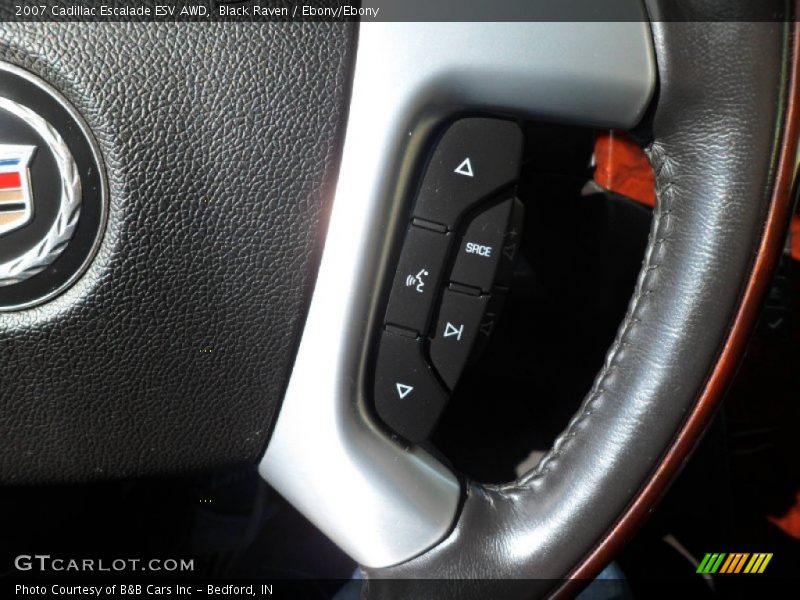 Black Raven / Ebony/Ebony 2007 Cadillac Escalade ESV AWD