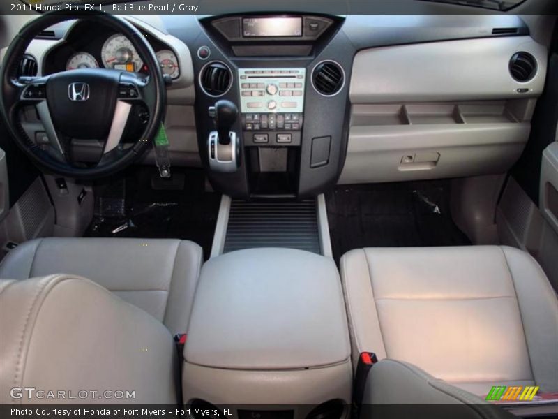 Bali Blue Pearl / Gray 2011 Honda Pilot EX-L