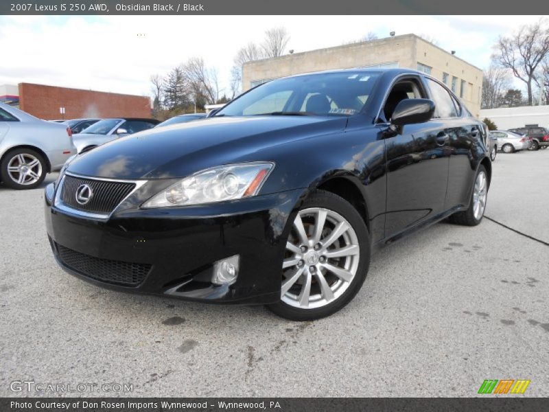 Front 3/4 View of 2007 IS 250 AWD