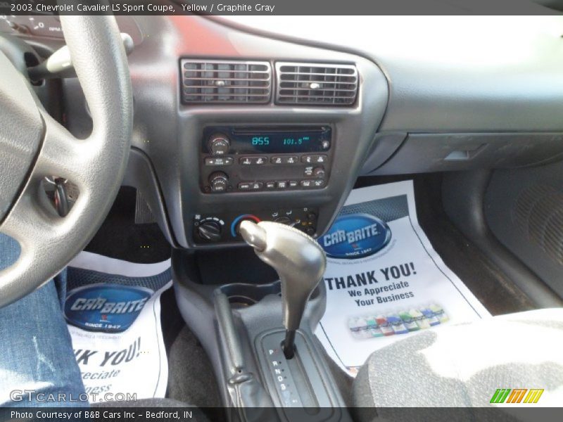  2003 Cavalier LS Sport Coupe 4 Speed Automatic Shifter