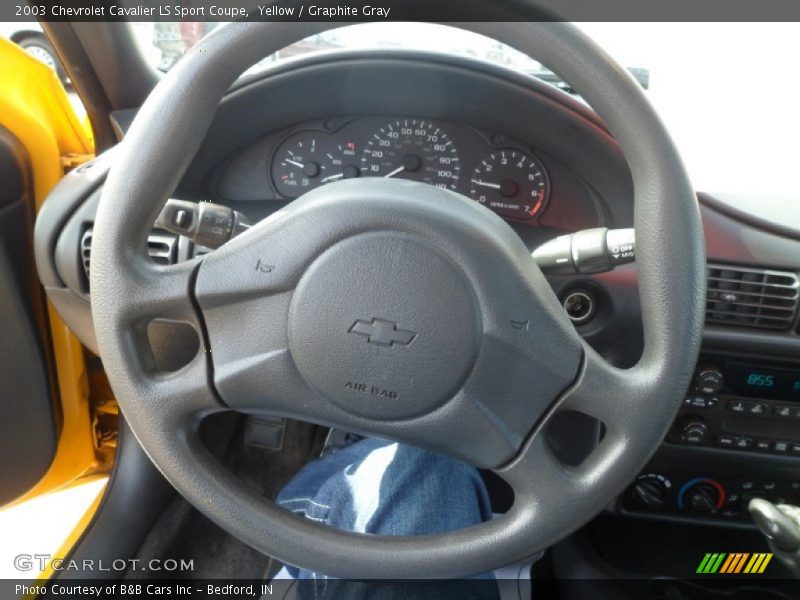  2003 Cavalier LS Sport Coupe Steering Wheel