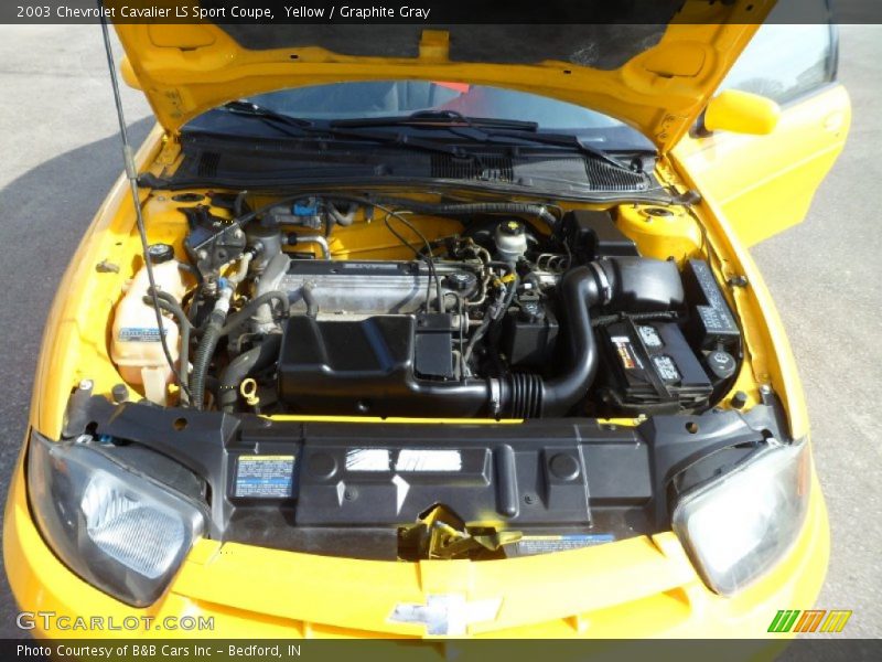  2003 Cavalier LS Sport Coupe Engine - 2.2 Liter DOHC 16 Valve 4 Cylinder