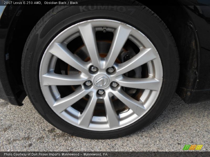  2007 IS 250 AWD Wheel