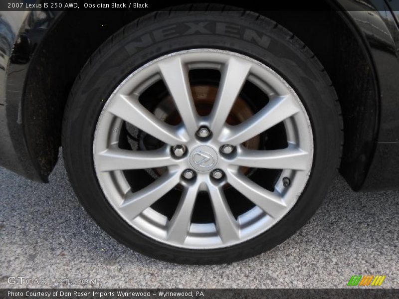  2007 IS 250 AWD Wheel