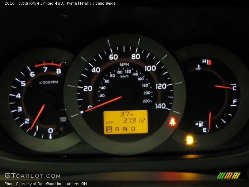 Pyrite Metallic / Sand Beige 2010 Toyota RAV4 Limited 4WD