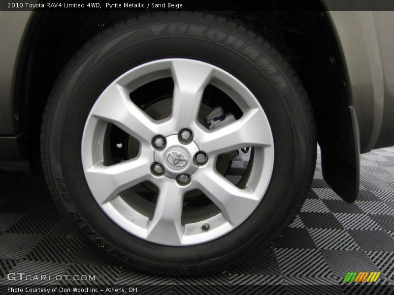 Pyrite Metallic / Sand Beige 2010 Toyota RAV4 Limited 4WD