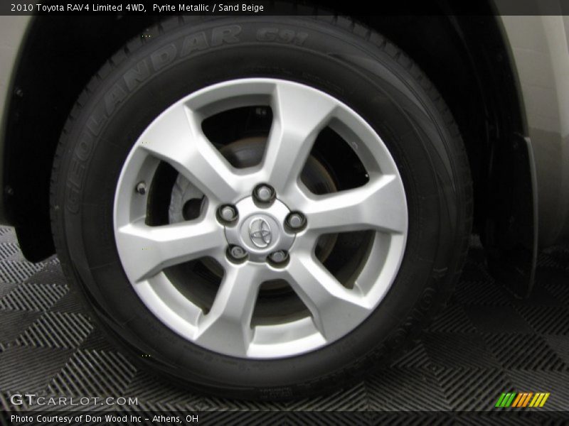 Pyrite Metallic / Sand Beige 2010 Toyota RAV4 Limited 4WD