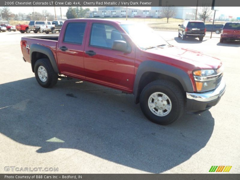 Cherry Red Metallic / Very Dark Pewter 2006 Chevrolet Colorado LT Crew Cab 4x4