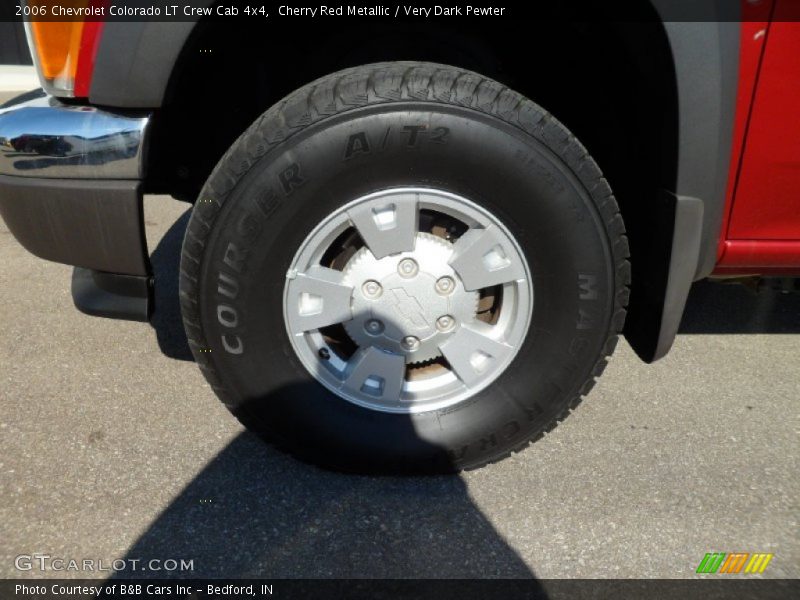 Cherry Red Metallic / Very Dark Pewter 2006 Chevrolet Colorado LT Crew Cab 4x4