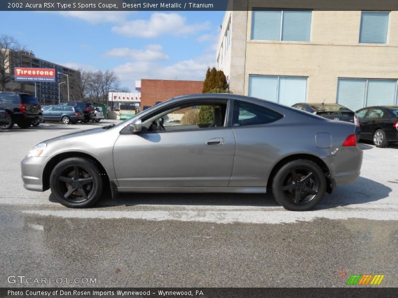  2002 RSX Type S Sports Coupe Desert Silver Metallic