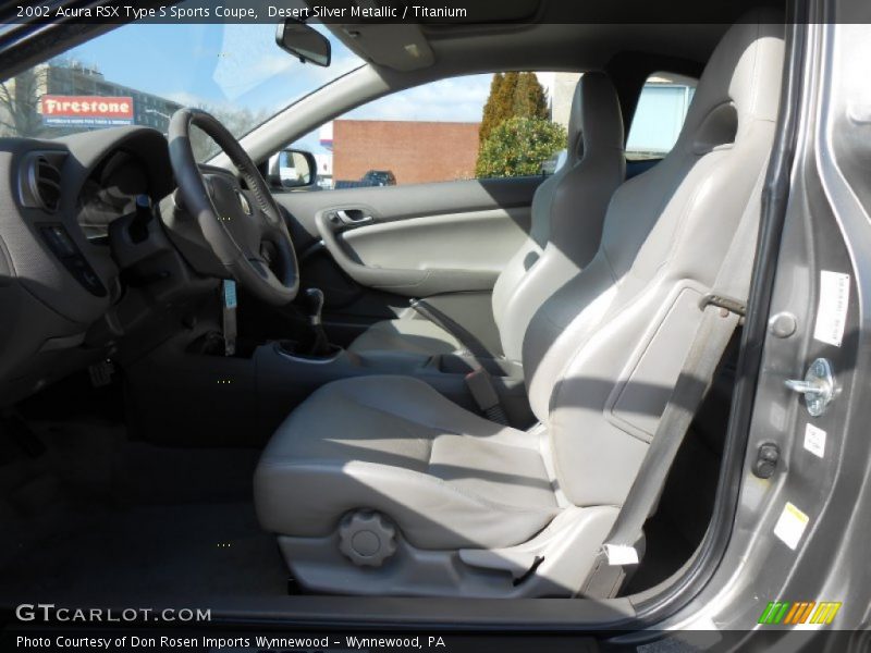 Front Seat of 2002 RSX Type S Sports Coupe