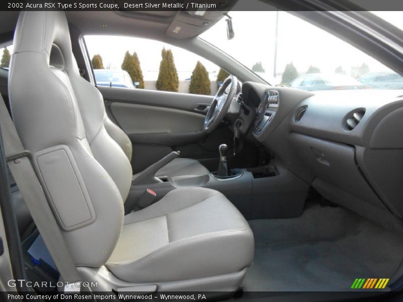  2002 RSX Type S Sports Coupe Titanium Interior