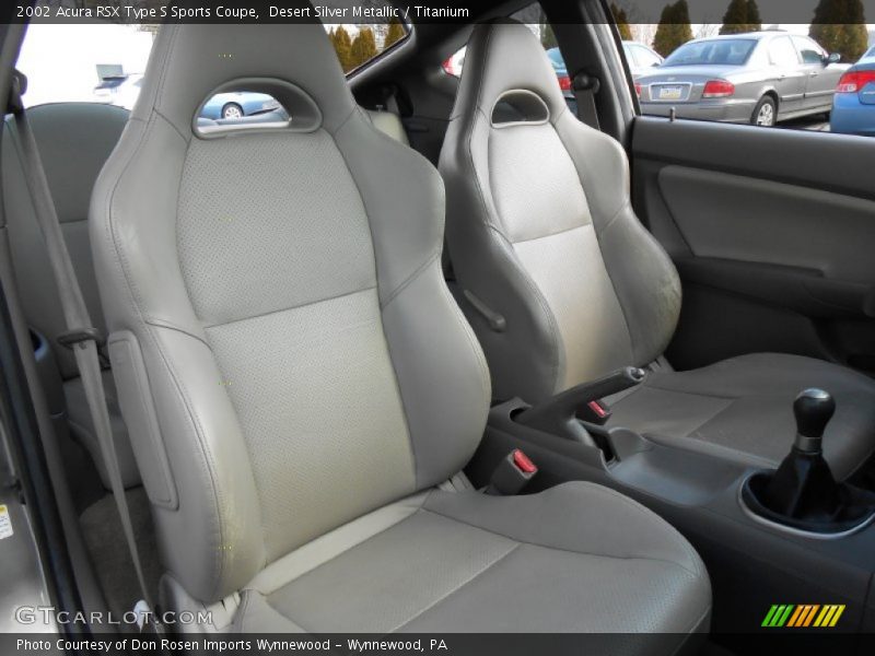 Front Seat of 2002 RSX Type S Sports Coupe