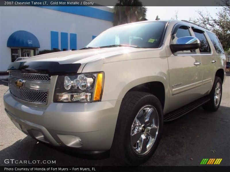 Gold Mist Metallic / Ebony 2007 Chevrolet Tahoe LT