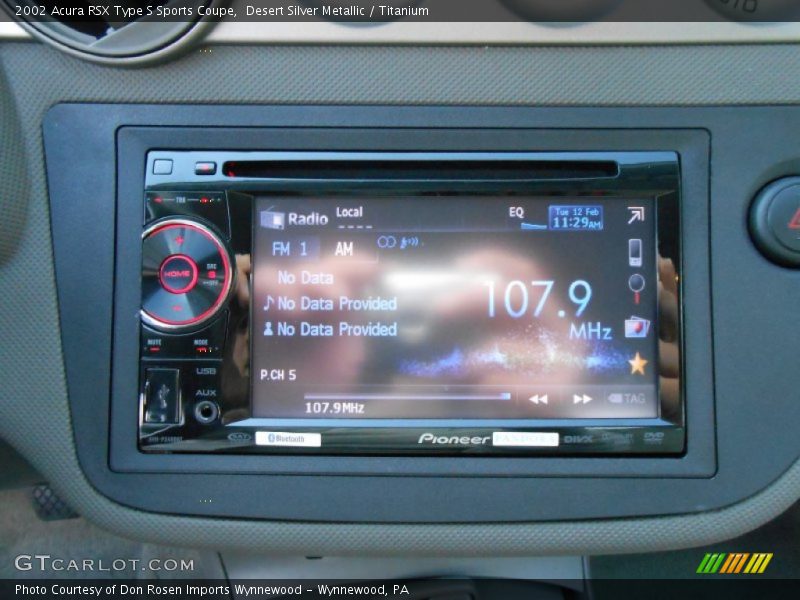 Desert Silver Metallic / Titanium 2002 Acura RSX Type S Sports Coupe