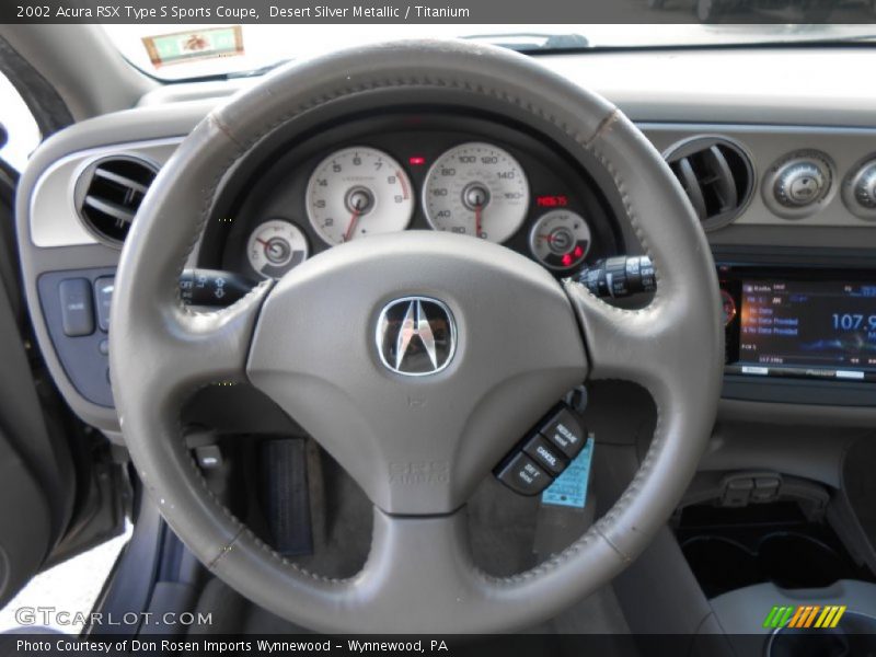  2002 RSX Type S Sports Coupe Steering Wheel