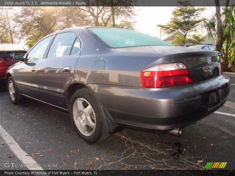 Anthracite Metallic / Ebony 2003 Acura TL 3.2