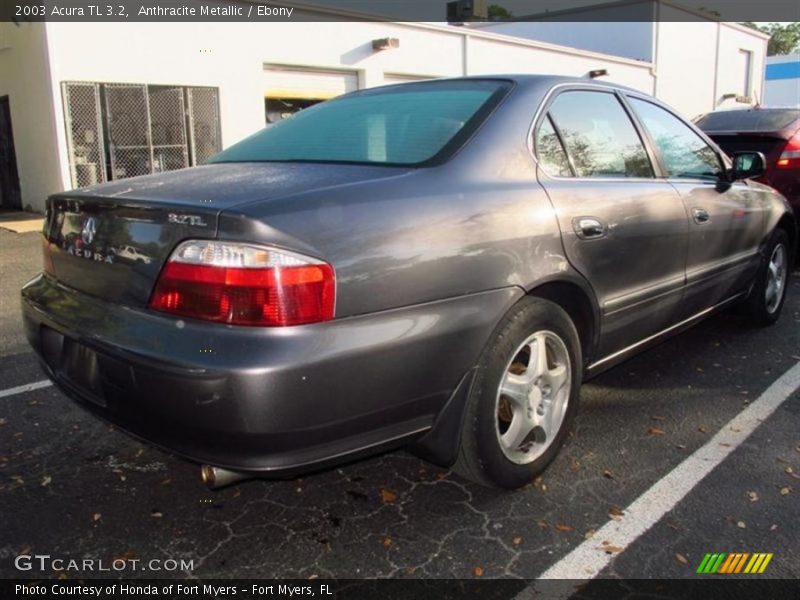 Anthracite Metallic / Ebony 2003 Acura TL 3.2