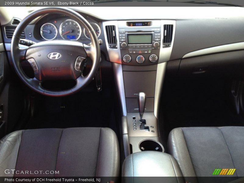 Dashboard of 2009 Sonata SE V6