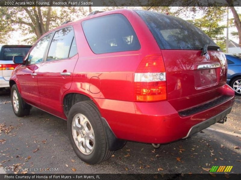 Redrock Pearl / Saddle 2002 Acura MDX Touring