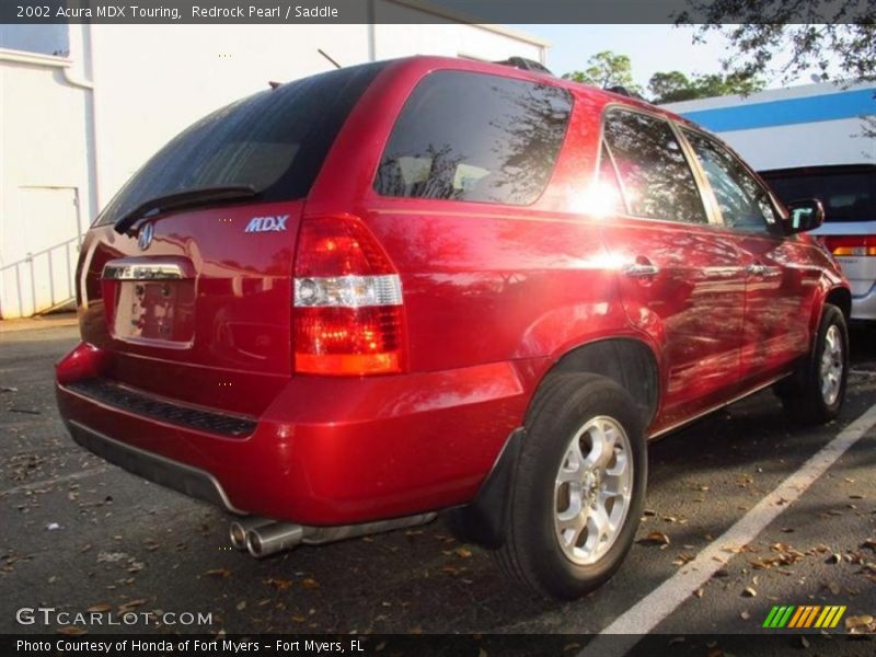Redrock Pearl / Saddle 2002 Acura MDX Touring