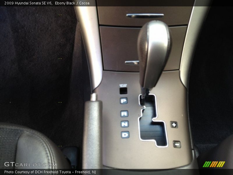  2009 Sonata SE V6 5 Speed Shiftronic Automatic Shifter