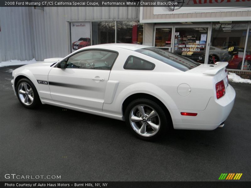  2008 Mustang GT/CS California Special Coupe Performance White