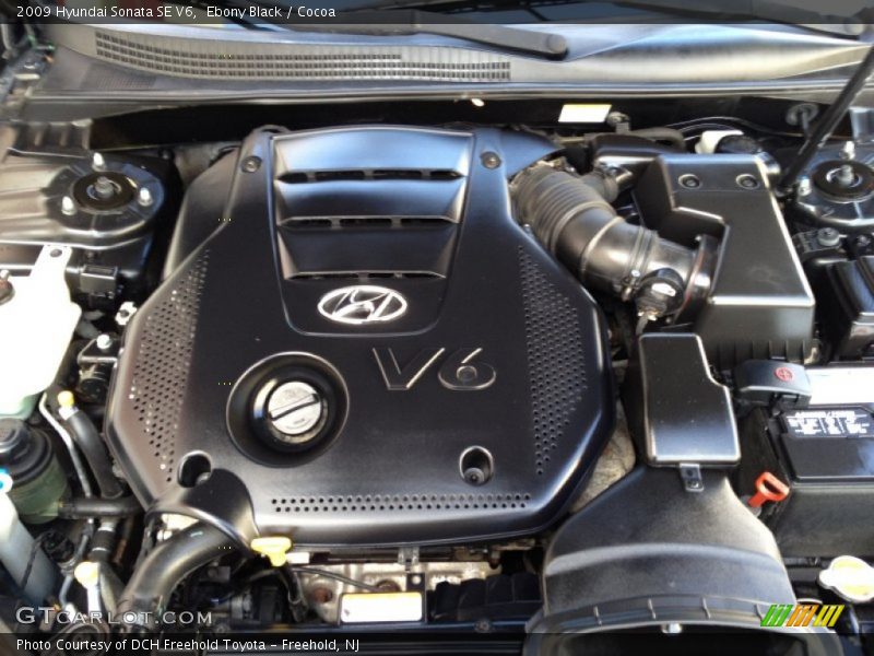  2009 Sonata SE V6 Engine - 3.3 Liter DOHC 24 Valve VVT V6