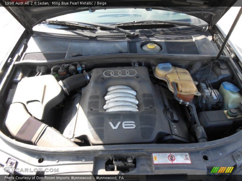  1998 A6 2.8 Sedan Engine - 2.8 Liter DOHC 30-Valve V6