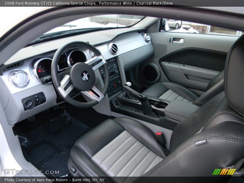 Charcoal Black/Dove Interior - 2008 Mustang GT/CS California Special Coupe 