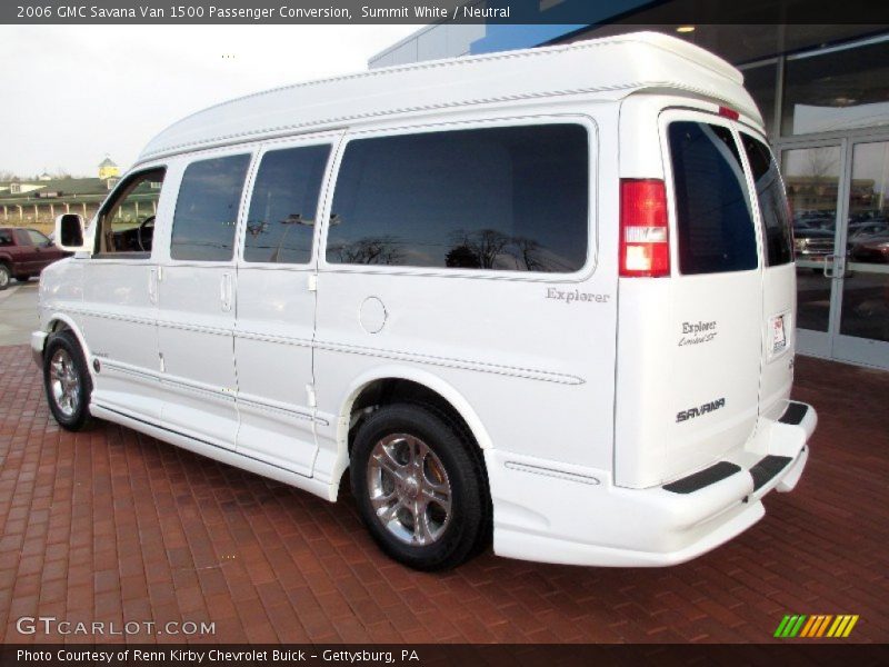  2006 Savana Van 1500 Passenger Conversion Summit White
