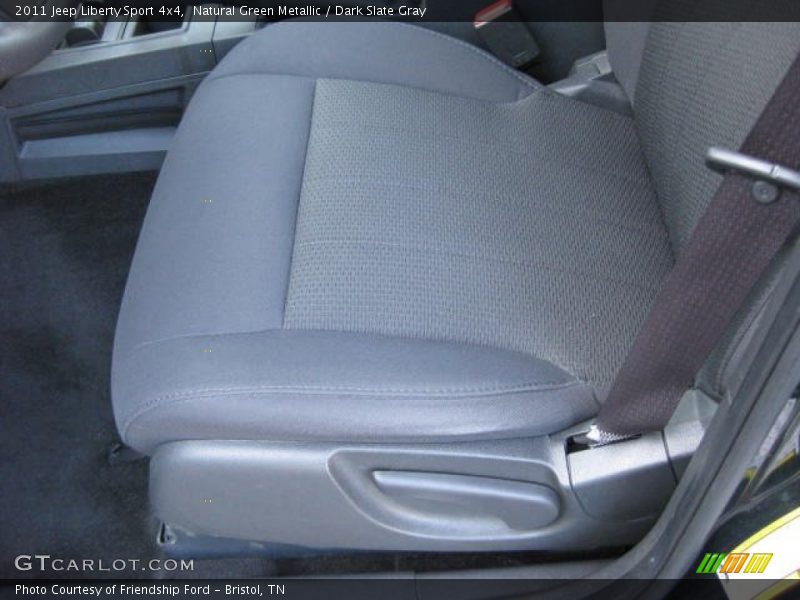 Natural Green Metallic / Dark Slate Gray 2011 Jeep Liberty Sport 4x4