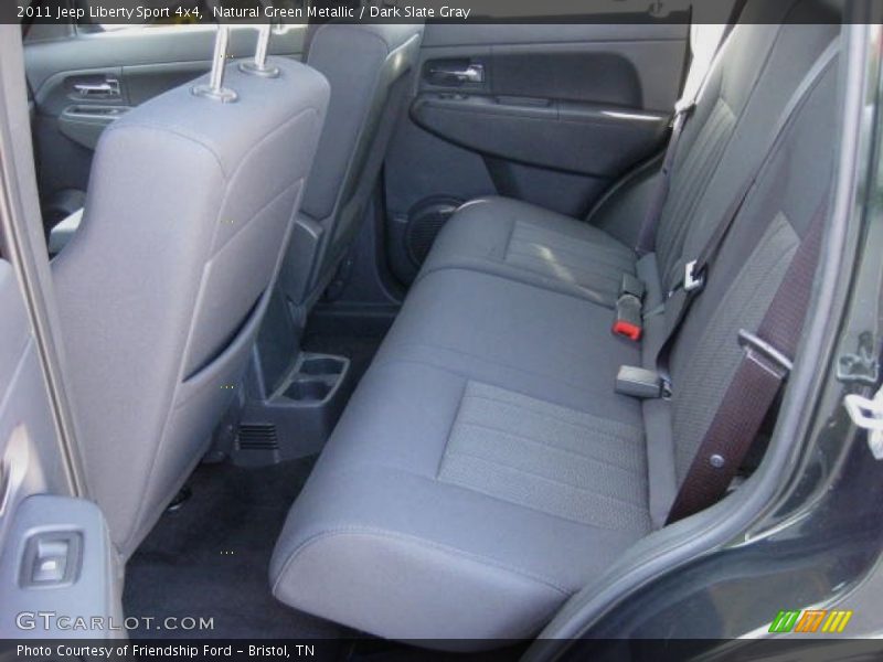 Natural Green Metallic / Dark Slate Gray 2011 Jeep Liberty Sport 4x4