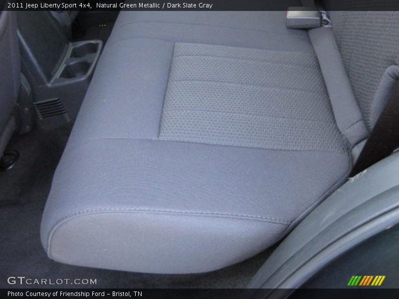 Natural Green Metallic / Dark Slate Gray 2011 Jeep Liberty Sport 4x4