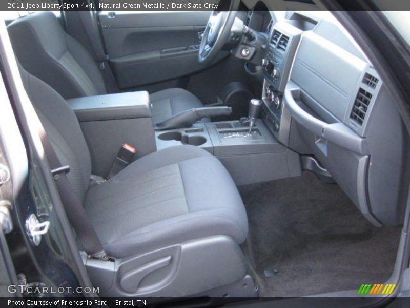 Natural Green Metallic / Dark Slate Gray 2011 Jeep Liberty Sport 4x4