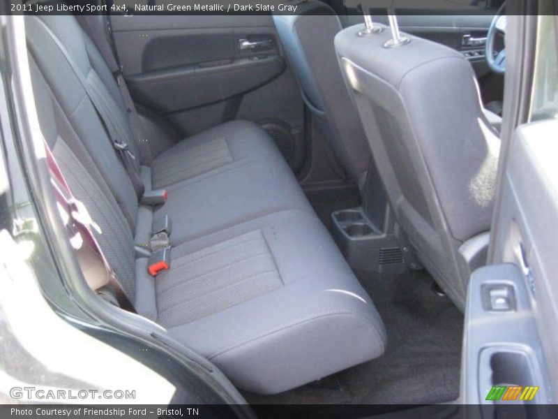Natural Green Metallic / Dark Slate Gray 2011 Jeep Liberty Sport 4x4