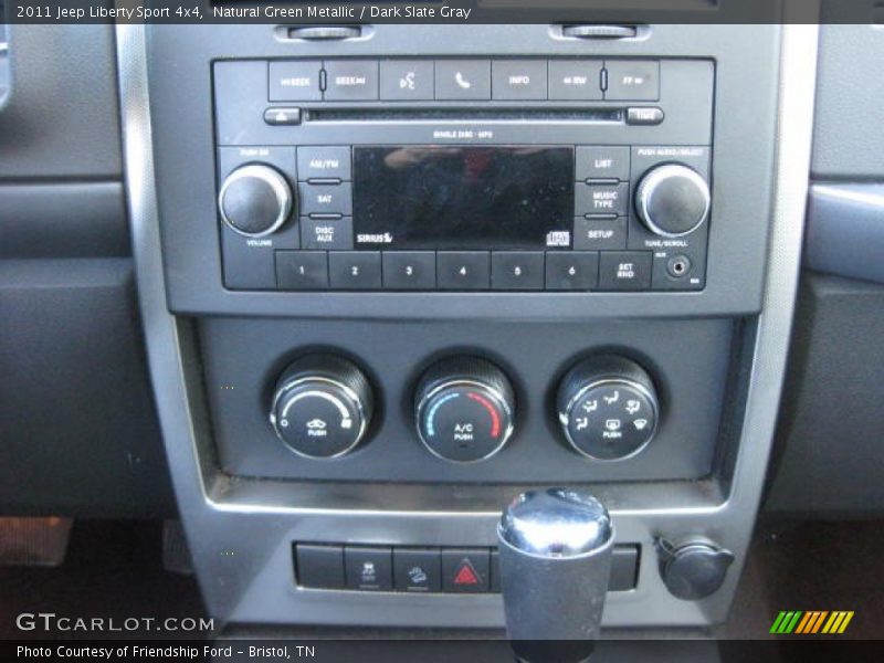 Natural Green Metallic / Dark Slate Gray 2011 Jeep Liberty Sport 4x4