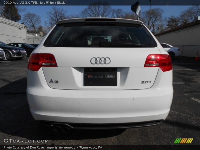 Ibis White / Black 2010 Audi A3 2.0 TFSI