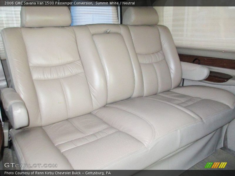 Rear Seat of 2006 Savana Van 1500 Passenger Conversion