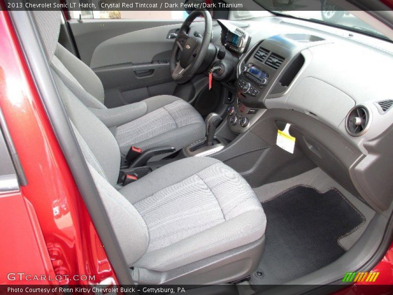 Crystal Red Tintcoat / Dark Pewter/Dark Titanium 2013 Chevrolet Sonic LT Hatch