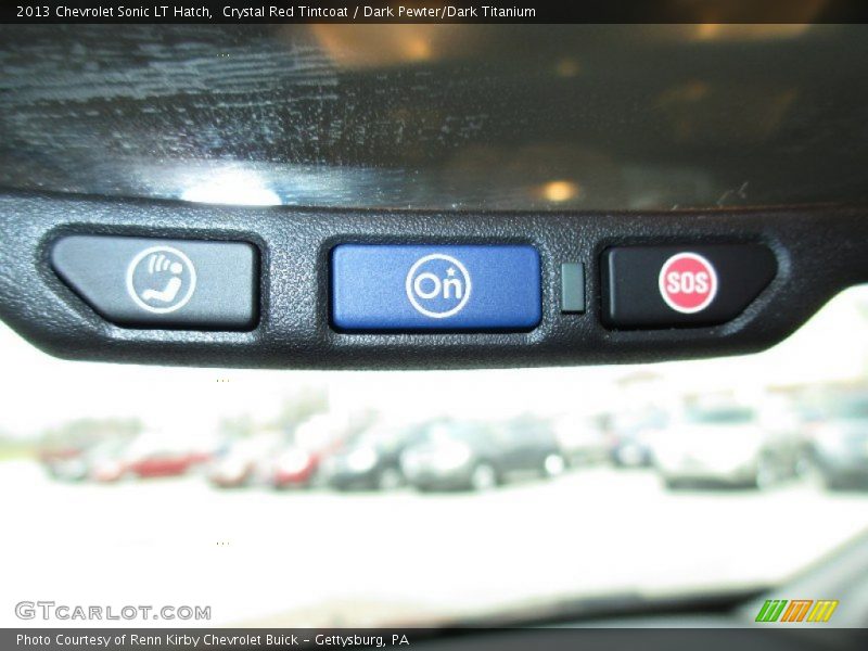 Crystal Red Tintcoat / Dark Pewter/Dark Titanium 2013 Chevrolet Sonic LT Hatch